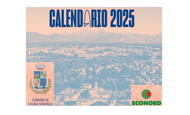 Calendario 2025 con indicazione raccolta rifiuti porta a porta